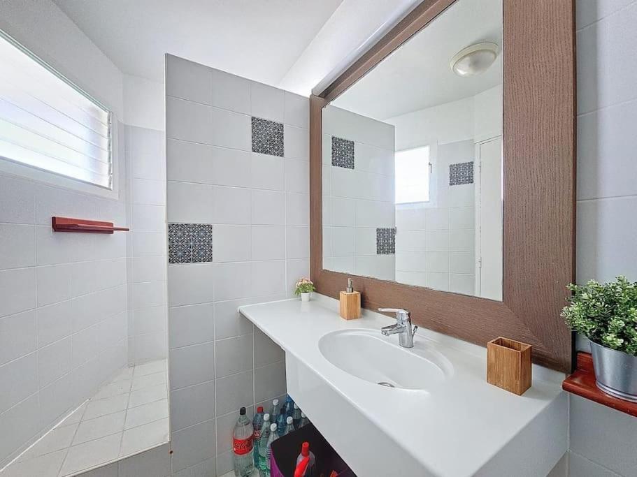 Studio Dans Village Vacances Manganao Сен-Франсуа Экстерьер фото