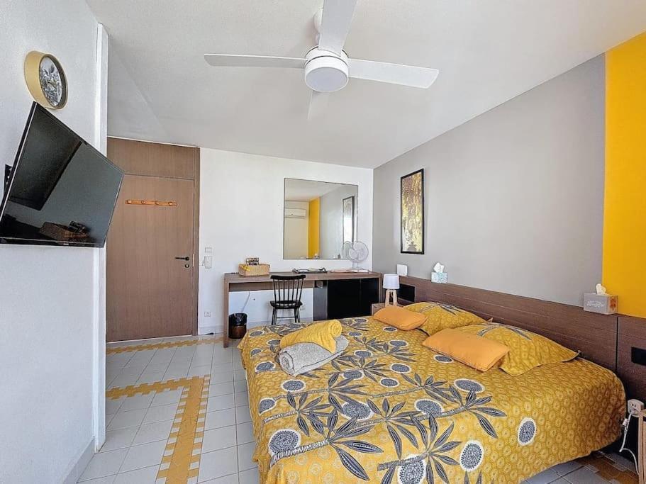 Studio Dans Village Vacances Manganao Сен-Франсуа Экстерьер фото